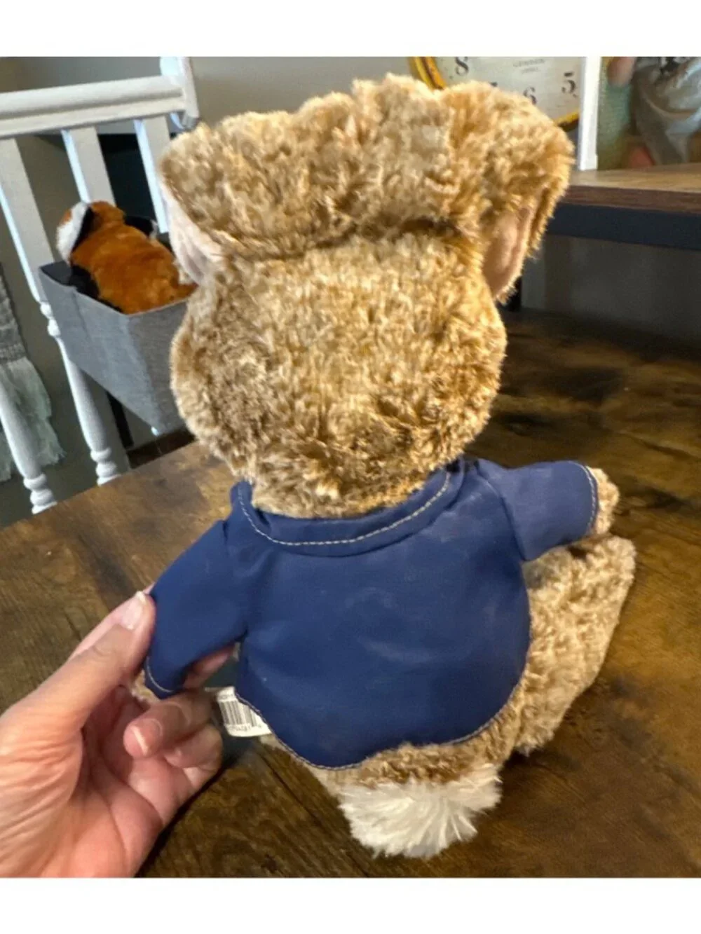 Dan Dee Peter Rabbit Plush Squeezimal Bunny